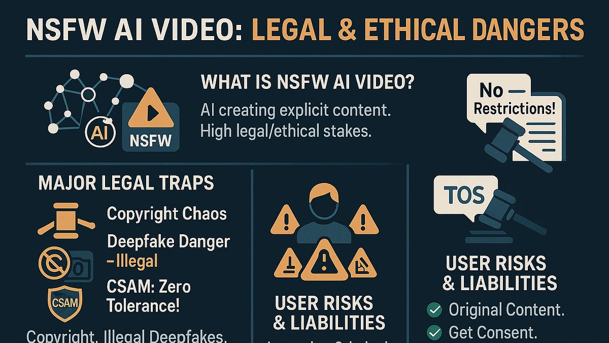 Is It Legal to Use an NSFW AI Video Generator? A Full Legal Guide (2025)