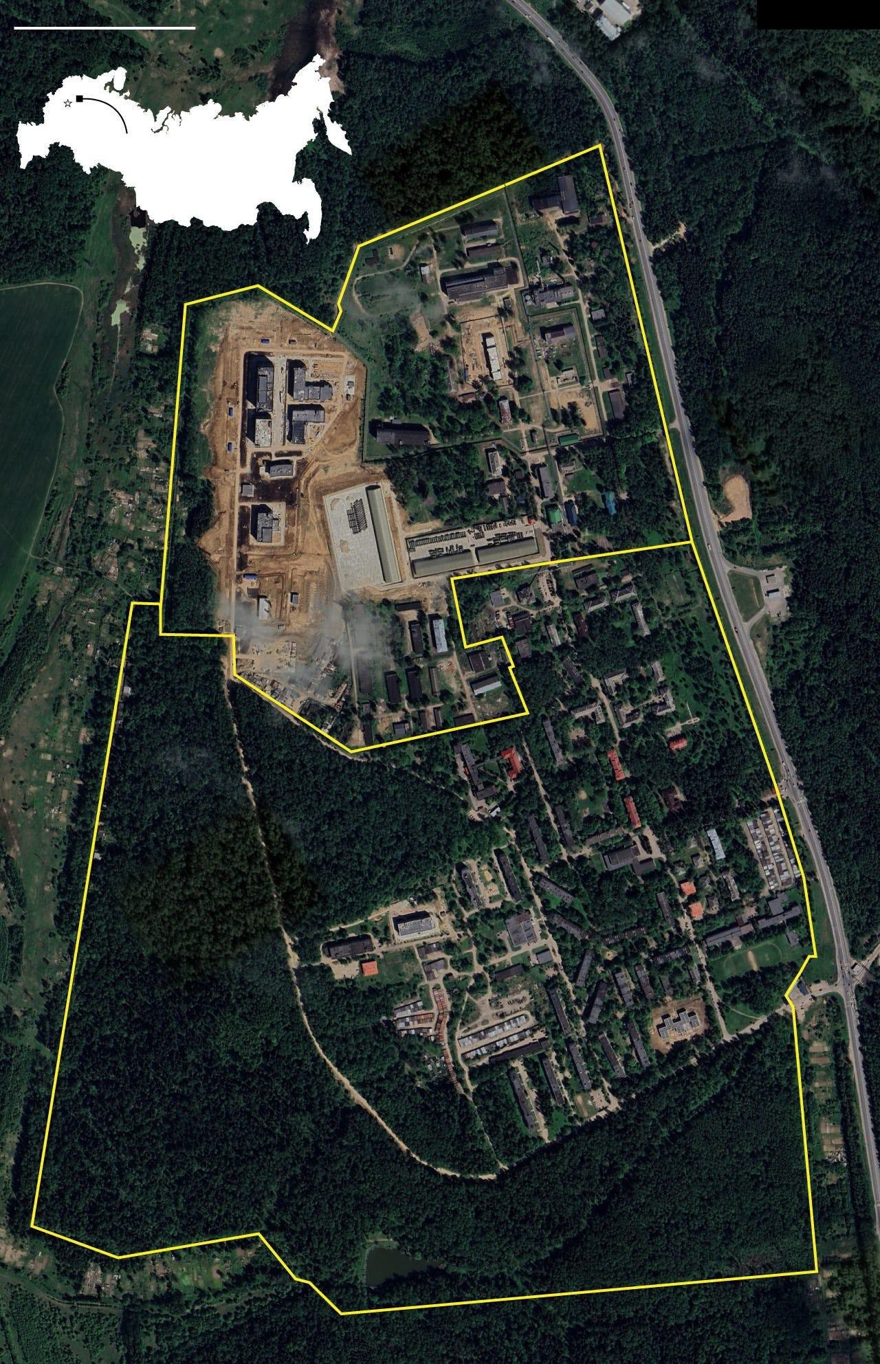 Satellite imagery of a Russian military site believed to have a historical bioweapons role. Satellite imagery of a Russian military site believed to have a historical bioweapons role.