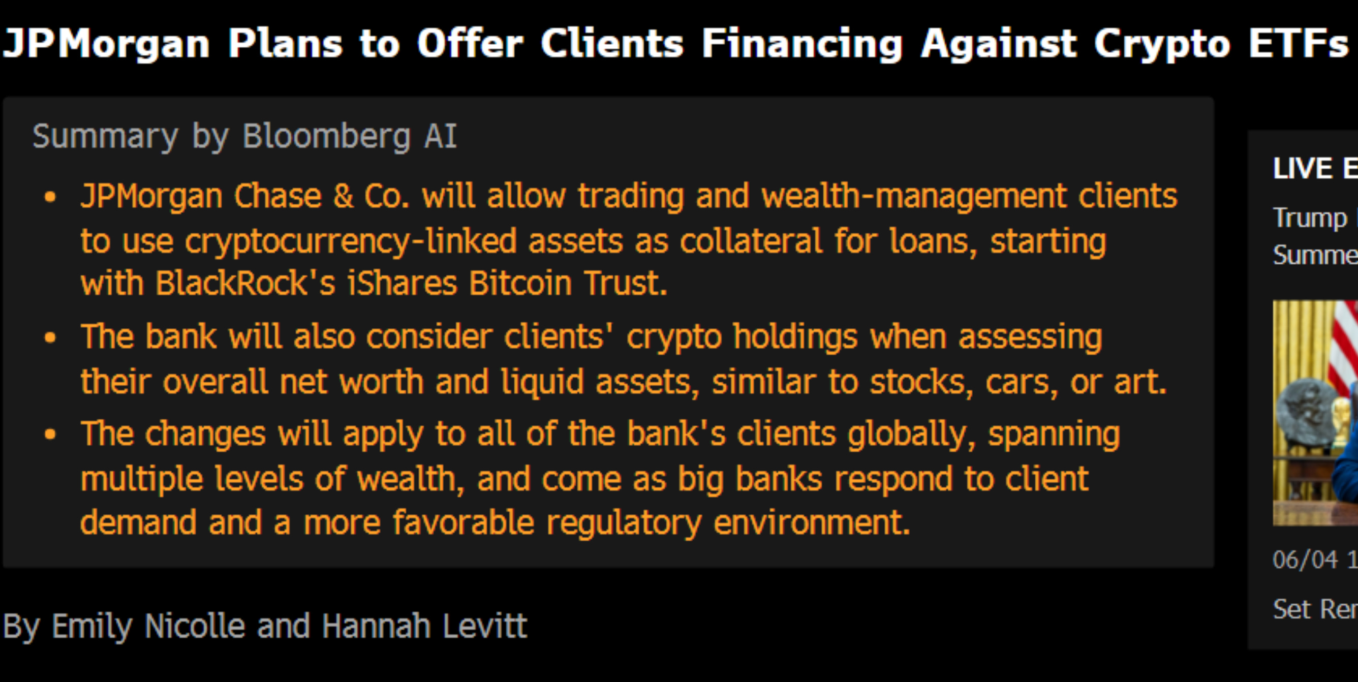 Deficit Debate Erupts as Musk & Trump Clash, Latest Corporate Bitcoin Buys,  Major Bank Recognizes Bitcoin as Collateral