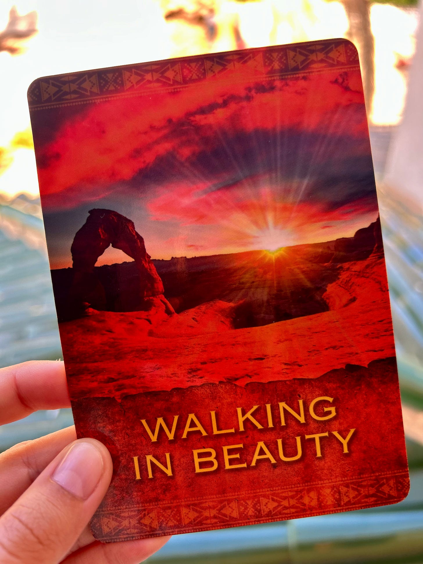 Walking In Beauty - Native Spirit oracle cards