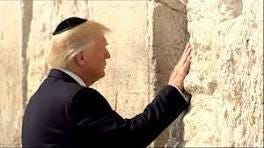 President Trump visits the Western Wall