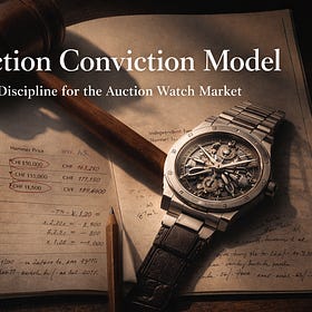 The Auction Conviction Model