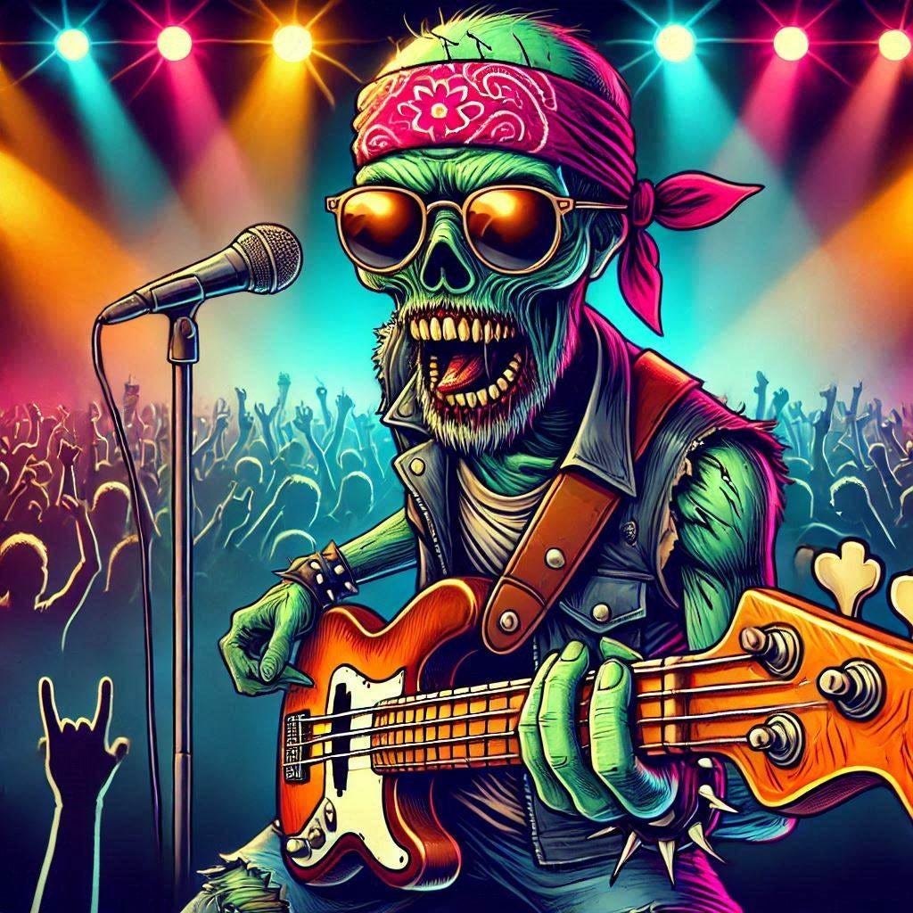 Zombies bass player