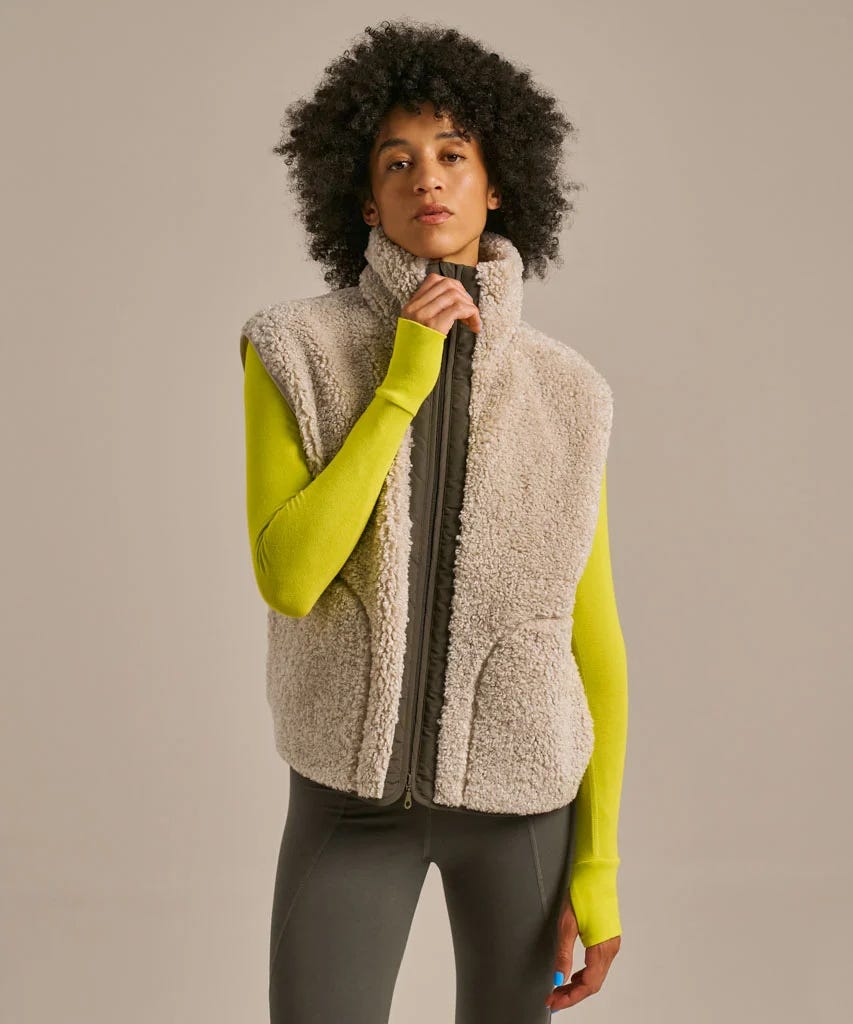 In praise of the borg gilet 🐑 - by Hannah Rochell