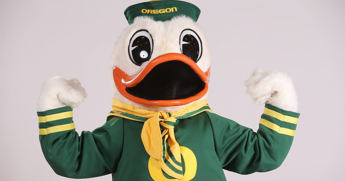 The Duck will be in attendance for the 2026 Commencement Exercises. The Duck will be in attendance for the 2026 Commencement Exercises.