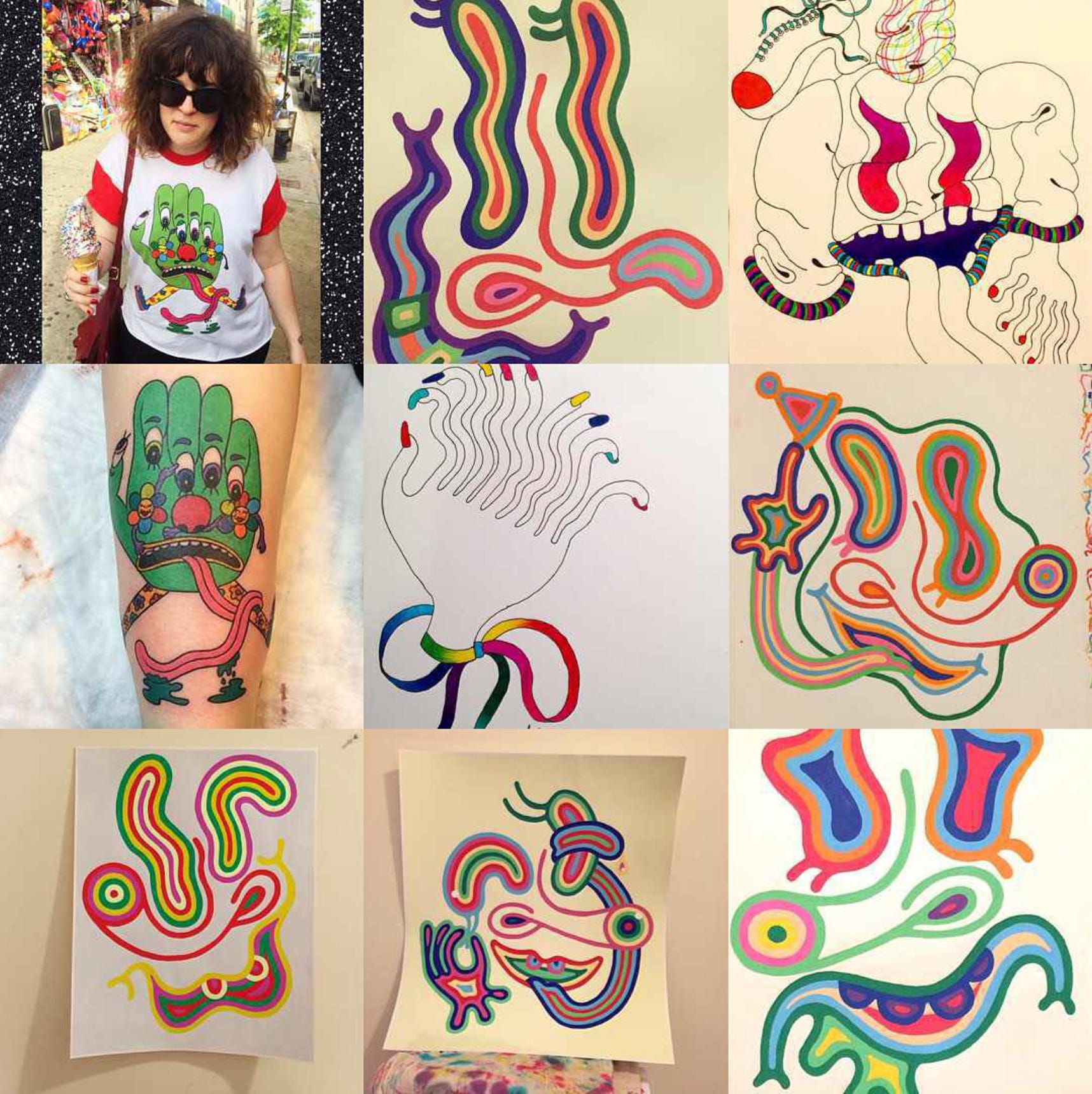 JKworks「ファルス」　アート作品 From Clown Shoes to Custom Murals: Inside the Colorful, Controlled