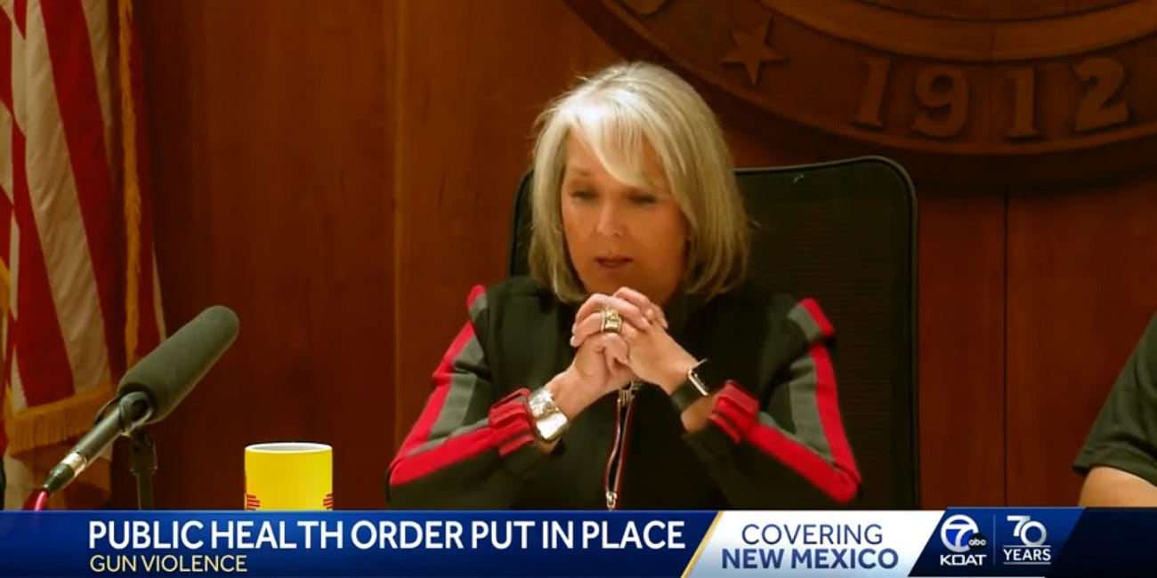 New Mexico Gov Fed Up, Banning Every Damn Gun She Sees