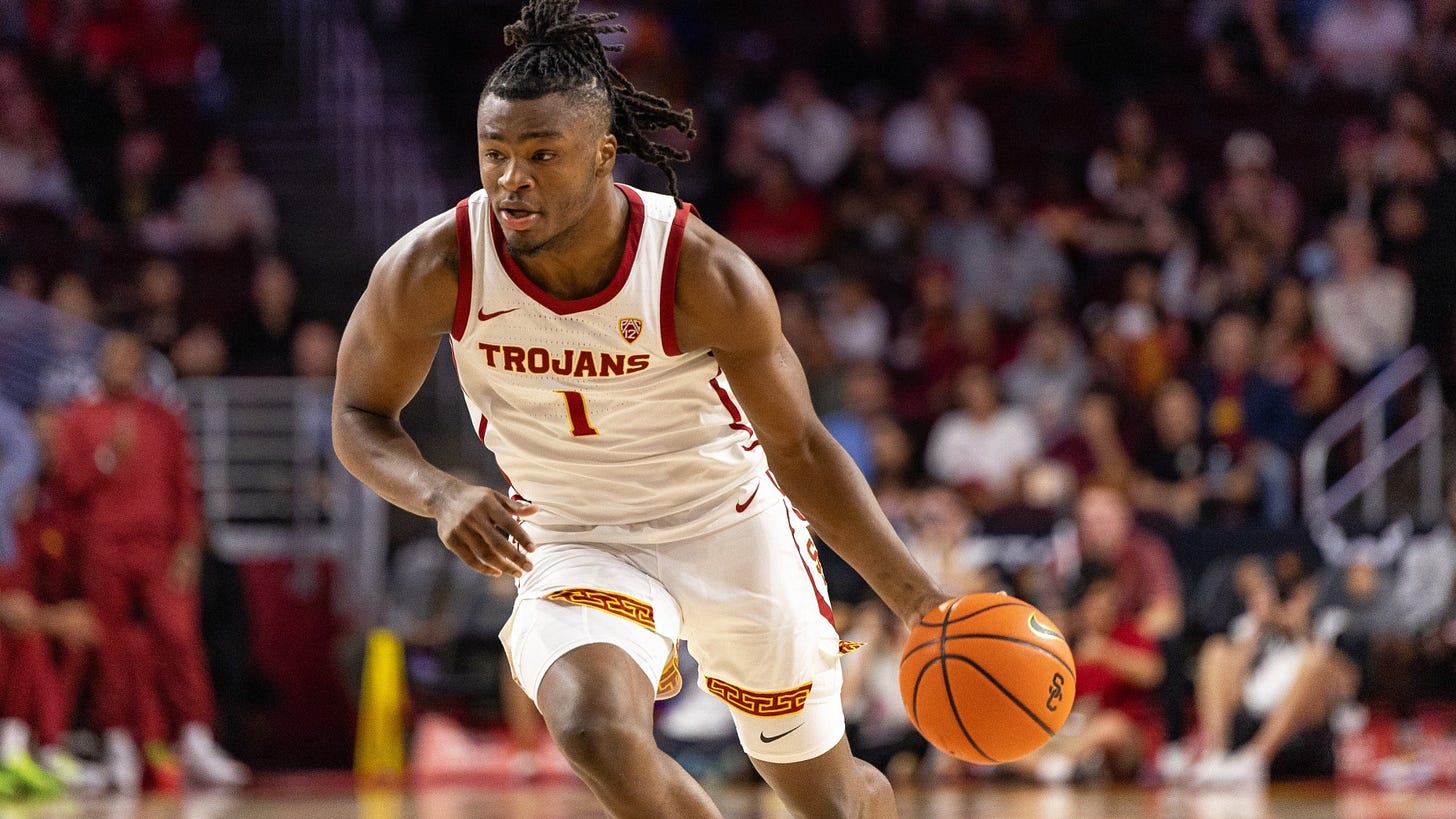 Collier Named Pac-12 Men's Freshman Of The Week Again - USC Athletics