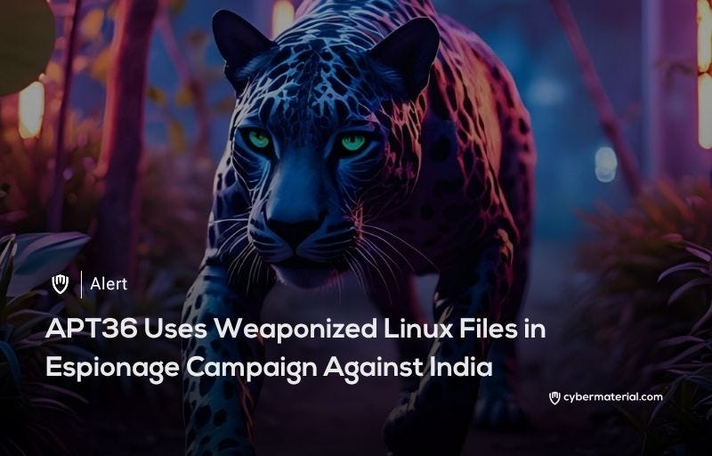 APT36 Targets Indian Defense Linux Systems