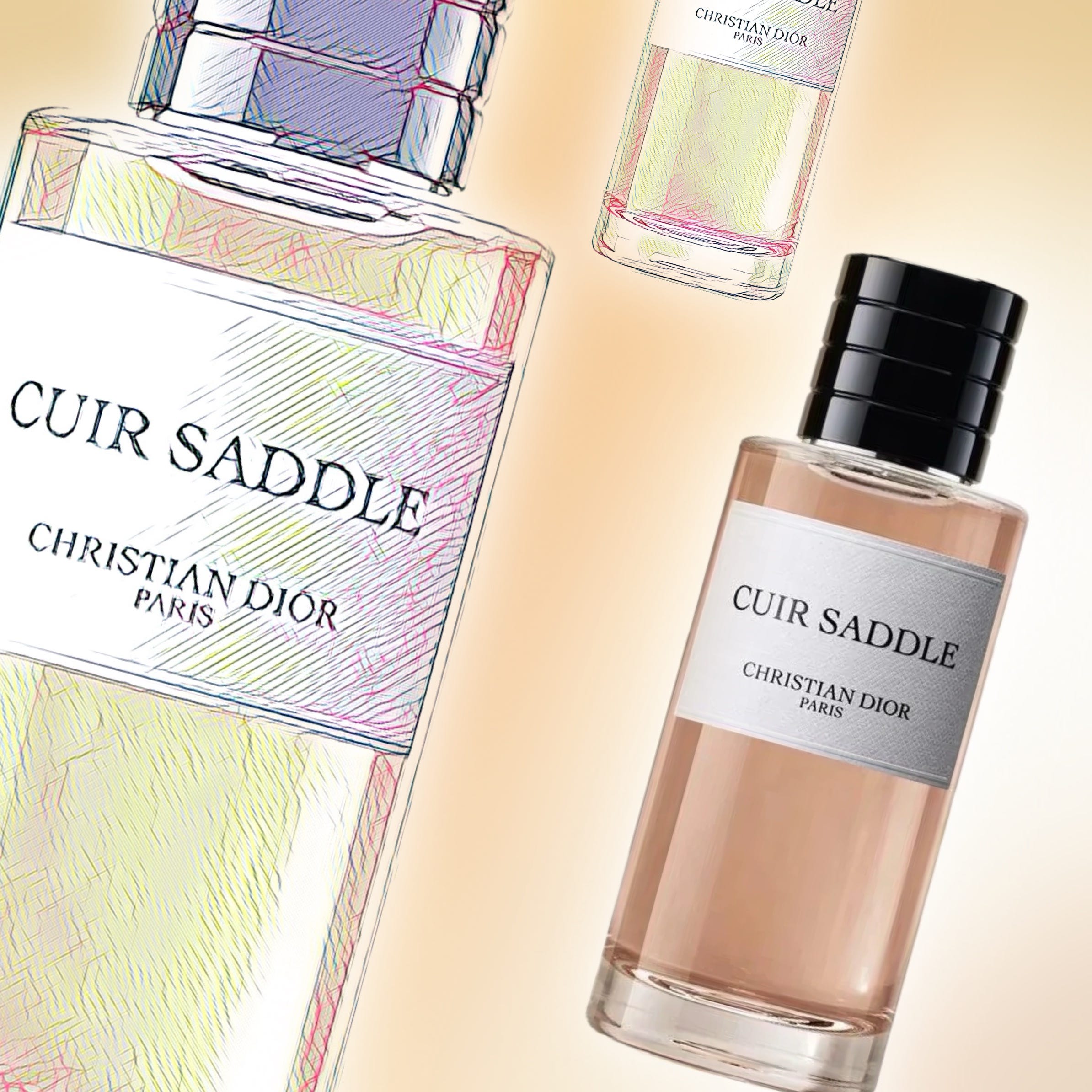 Cuir Dior Saddle leather | fragrance La Collection Privée Saddle