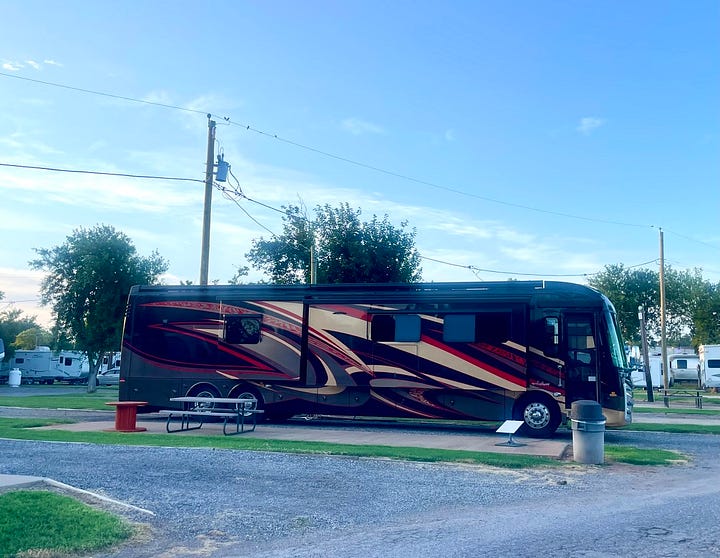 My photos of the Wichita Falls RV Park and adjacent trail.