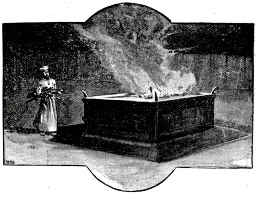 bronze altar bronze altar