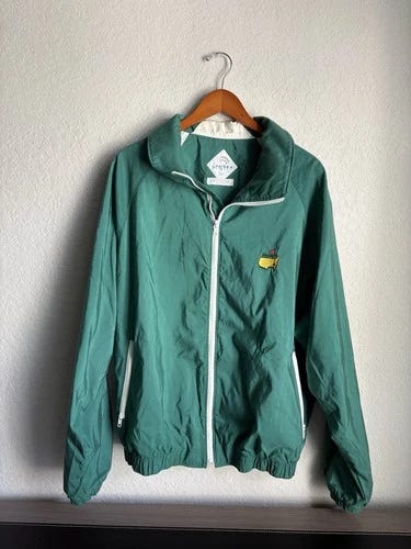Vintage 90’s Masters Jacket - Augusta National Golf - JMN Apparel Size Large - Picture 1 of 8