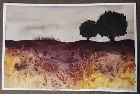 Various pieces of my artwork.