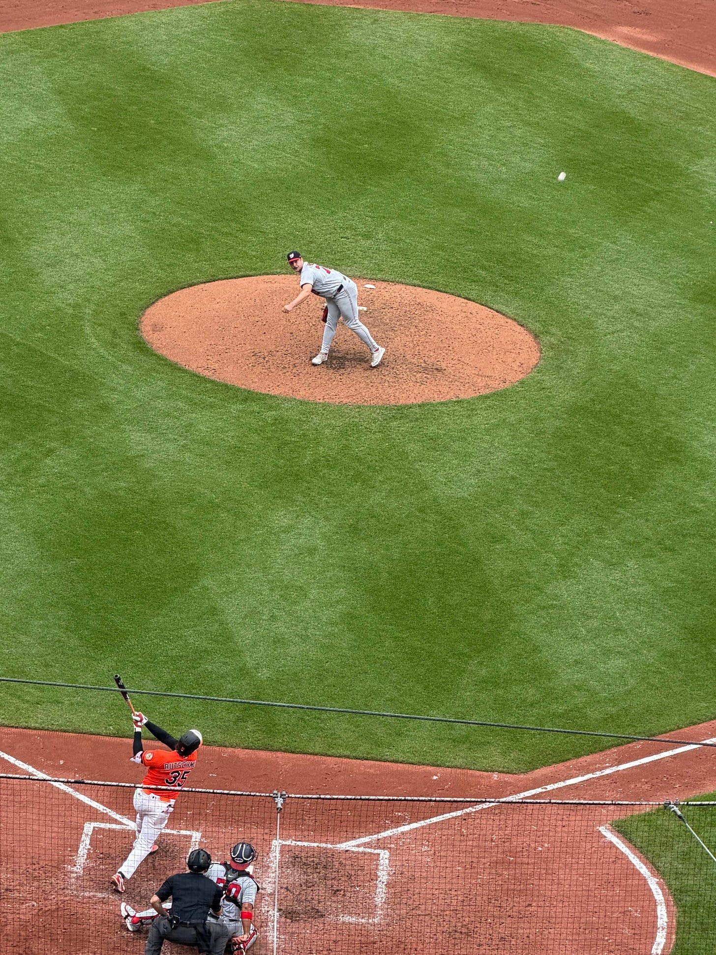 Adley at bat against the Nationals, June 28, 2026