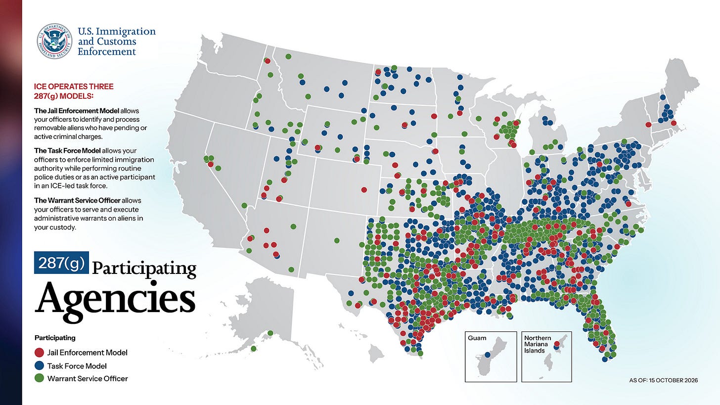 ICE 287(g) Program Map ICE 287(g) Program Map