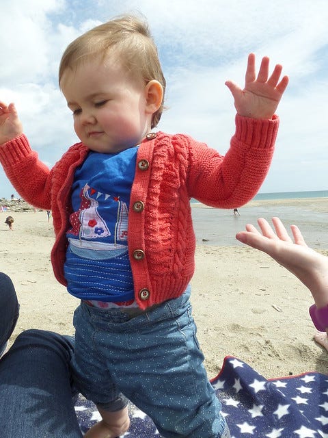 Jasmine Standing at Pentewan Beach Jasmine Standing at Pentewan Beach