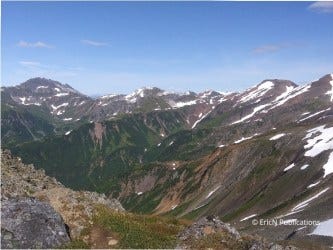 Sheep Valley, behind Mt Roberts