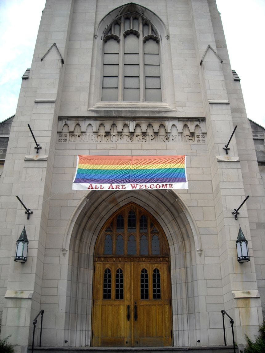 church of the pilgrims entrance
