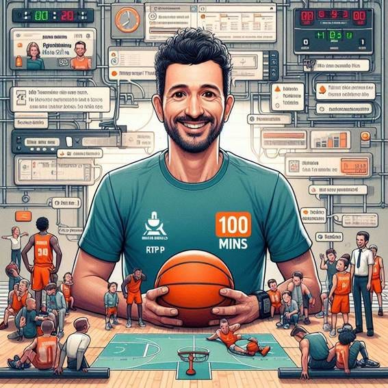 Mantenho atualizado o site 100mins.pt, que reúne a maior base de dados técnicos doMini basquete. Por outro lado, o site Coach Mário Silva continua ativo, e sigo publicando regularmente no X e no Facebook, mantendo uma plateia de seguidores atentos. Mais recentemente, descobri o Substack, uma plataforma que permite um outro nível de intervenção  e com a qual já tenho 250 seguidores atentos . Na RTP, o meu objetivo é como comentador explicar o jogo a quem ainda não o compreende