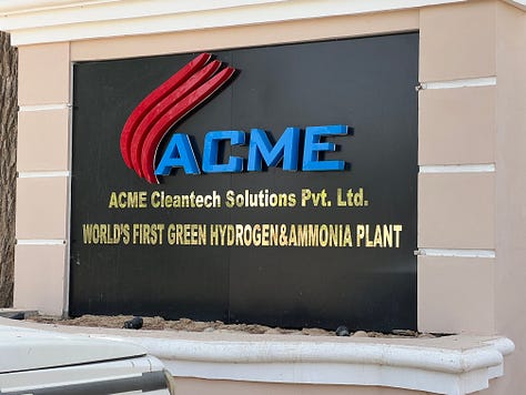 A pilot project in Rajasthan, India I visited in 2022.