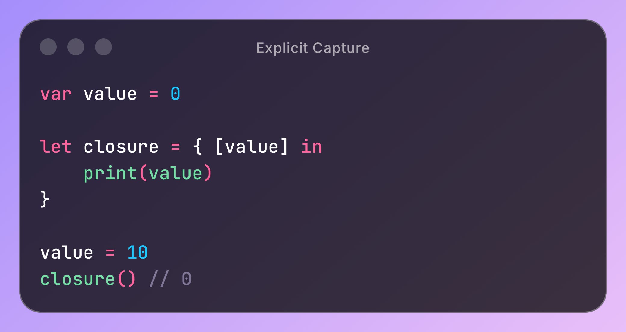 Swift Bits: Closure Capture List - by Anton Gubarenko