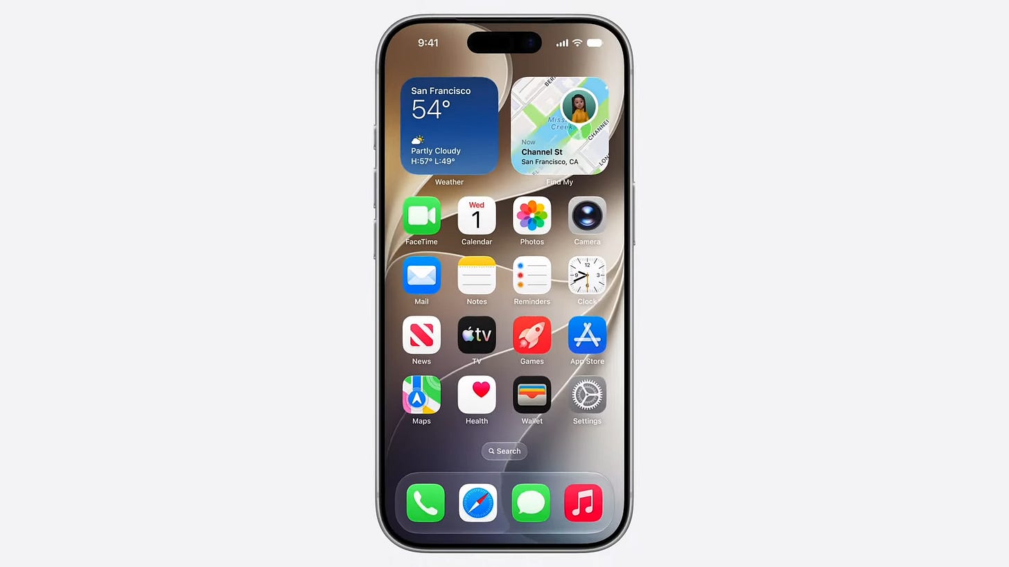 iOS 27 home screen iOS 27 home screen