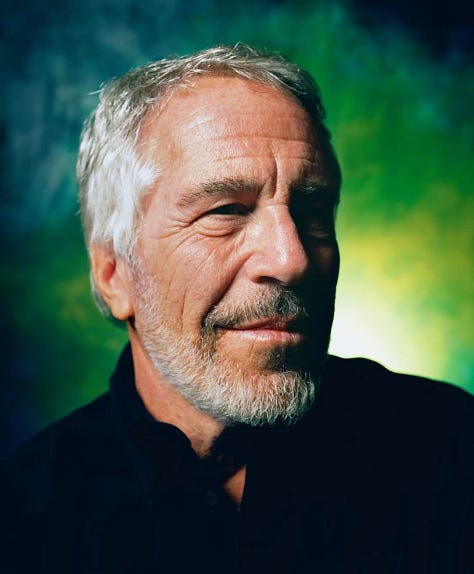 Mariela Castro (2012), Alex Castro (2012) y Jeffrey Epstein (2019) fotografiados por © Andres Serrano