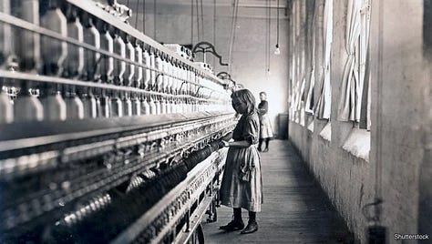 Get back into your hole little child laborers! Don’t you see…we want you to be healthy!