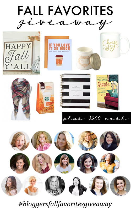 Great Fall Giveaway! Great Fall Giveaway!