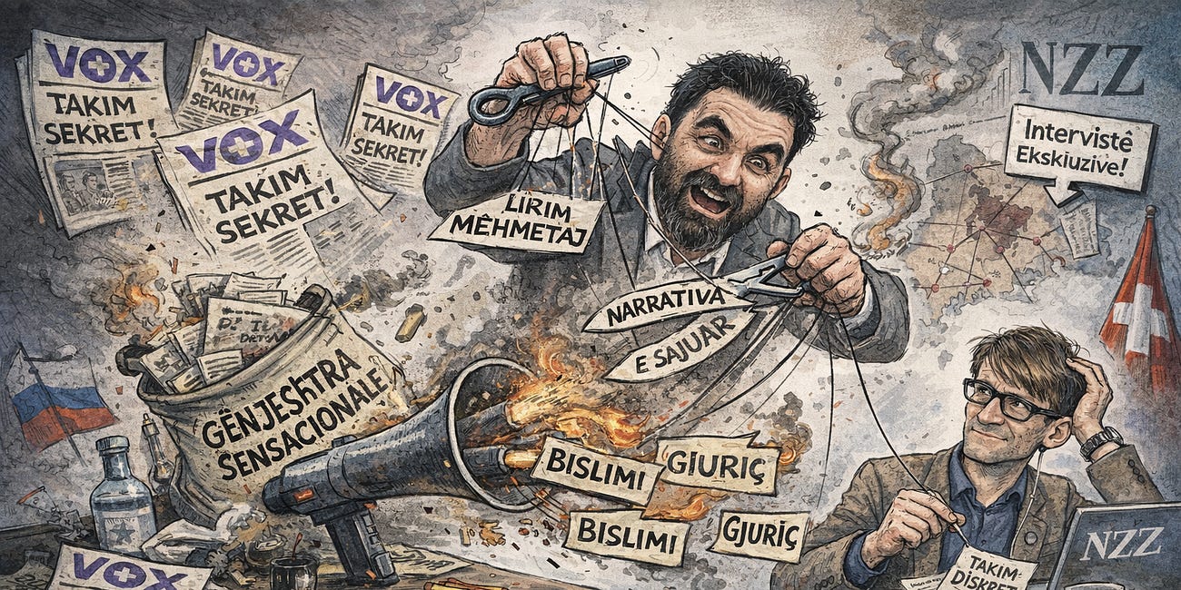 Kur VOX Kosova gënjeu në emër të NZZ-së