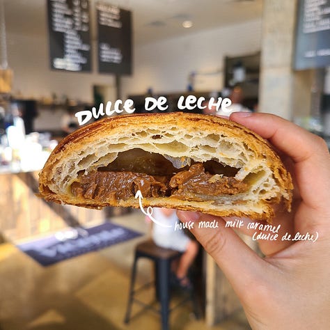 Vicente Bakery & Bistro Dulce de Leche croissant
