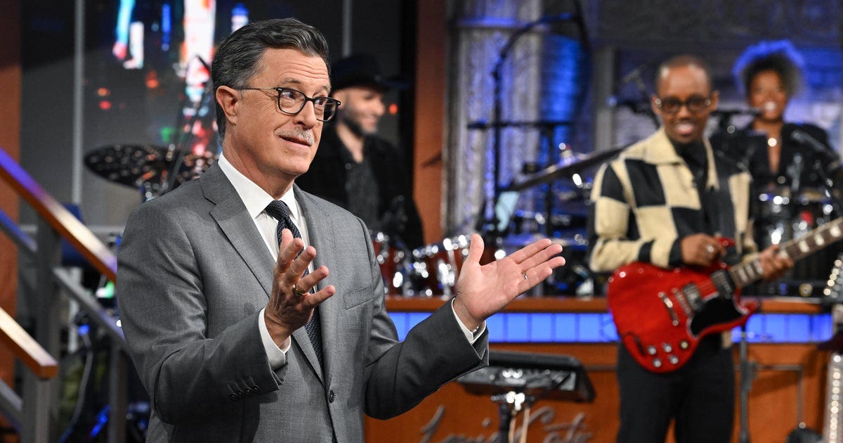The Late Show with Stephen Colbert" to end in May 2026 - CBS News