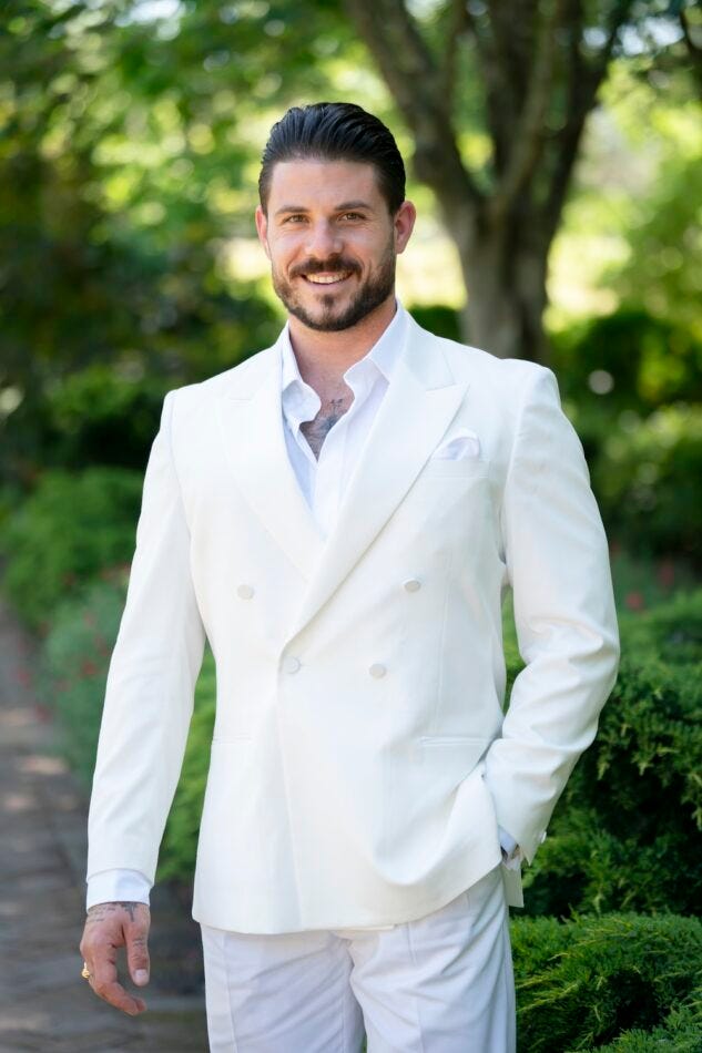 Paul Antoine dressed up for Final Vows. 