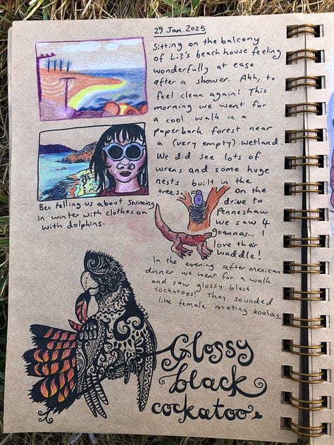 Nature journaling