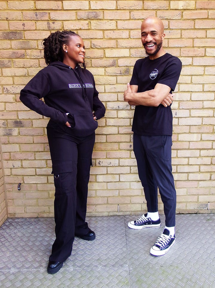 Black Spin Global hoodie