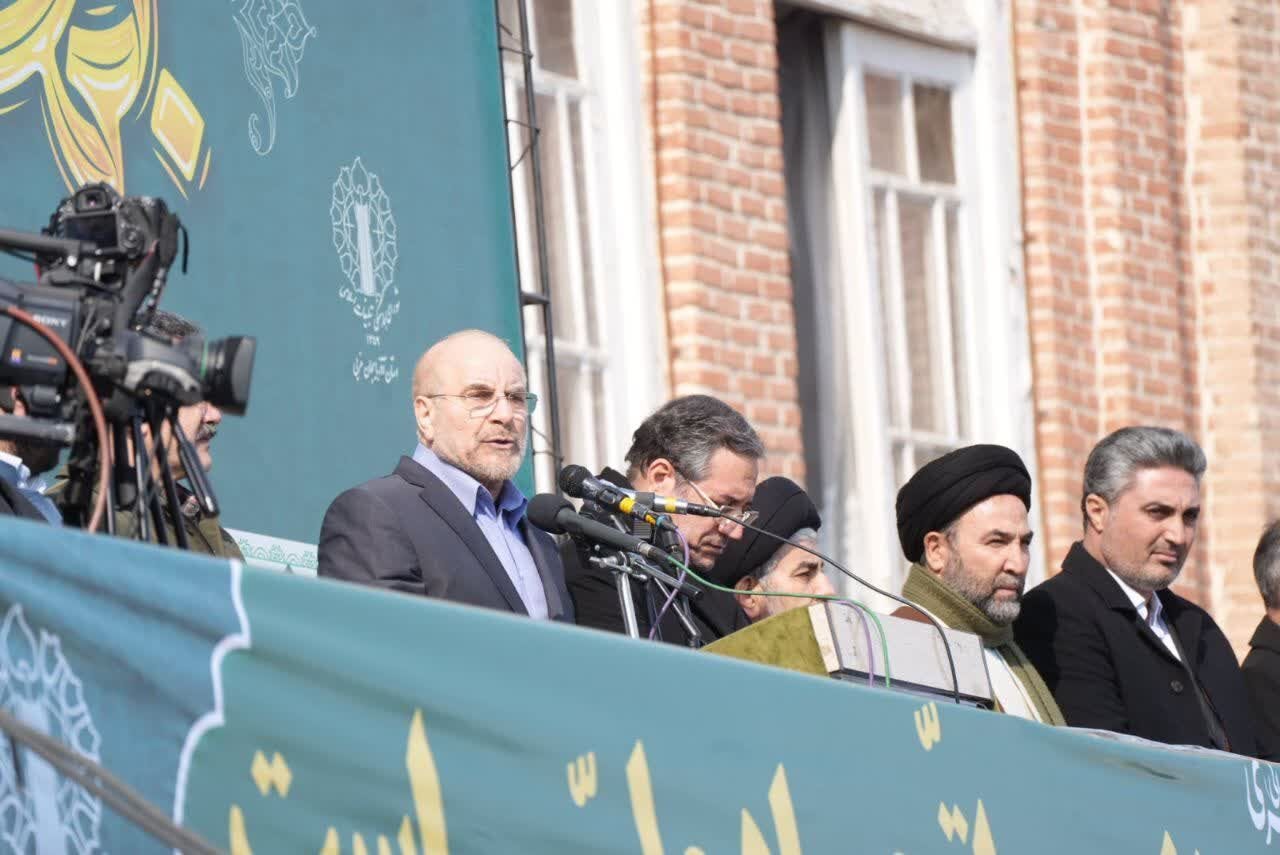 Speaker lauds Iranians’ support for Islamic Republic Speaker lauds Iranians’ support for Islamic Republic