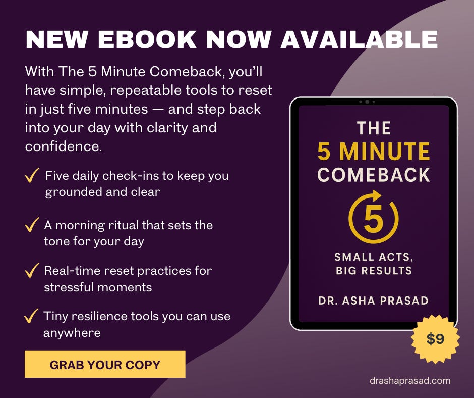 The 5 Minute Comeback