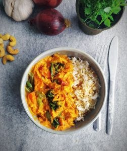 curry aux légumes
