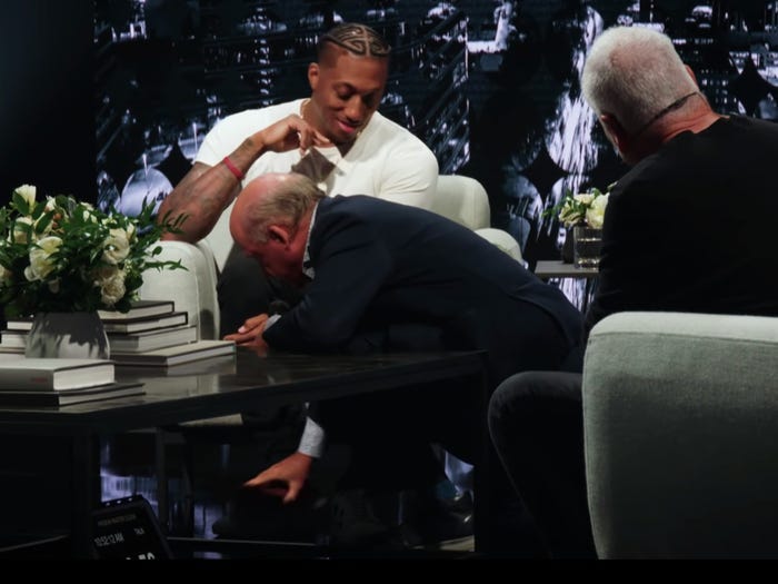 Chick-Fil-a CEO Criticized for Shining a Black Man's Shoes to Repent