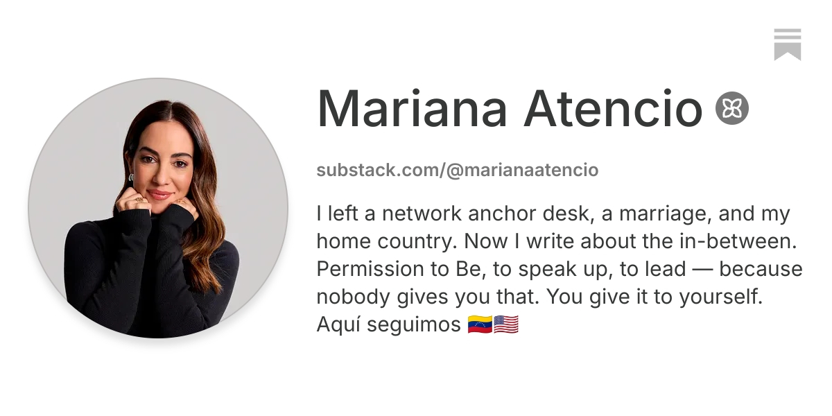 Mariana Atencio | Substack