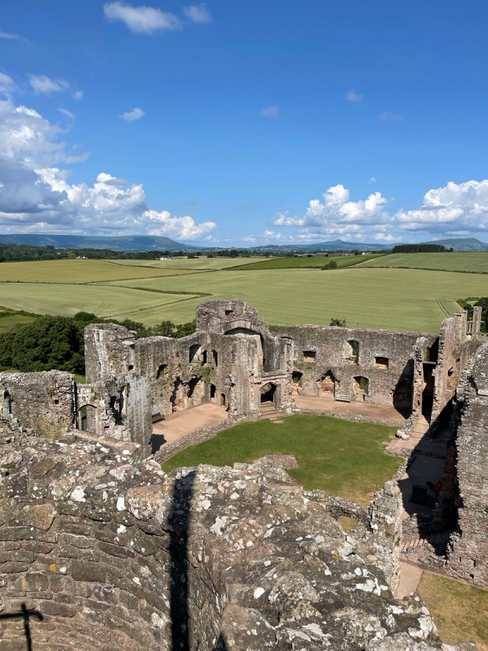 Fountain Court Raglan Castle Fountain Court Raglan Castle