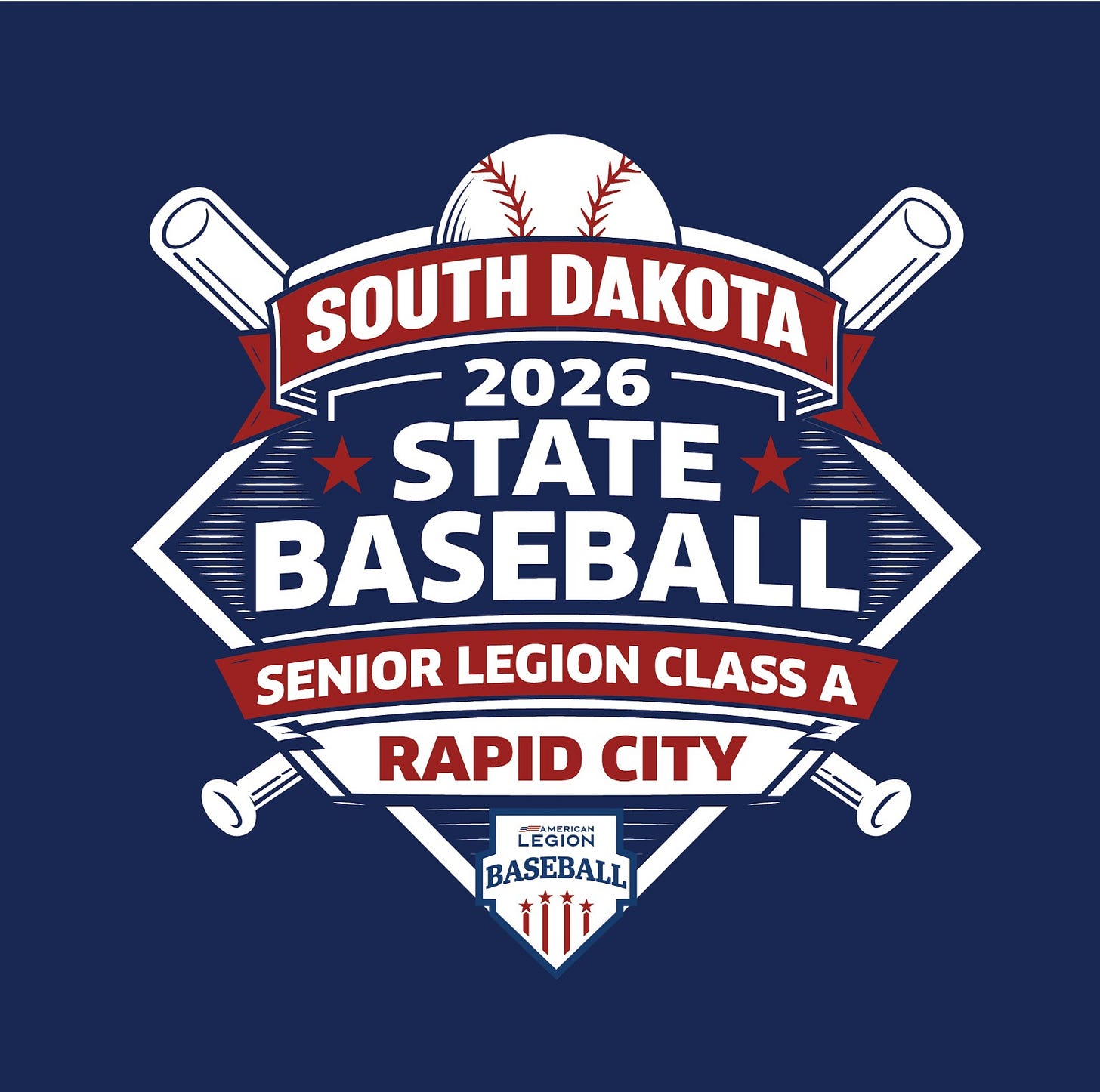 2026 South Dakota State Baseball logo 2026 South Dakota State Baseball logo