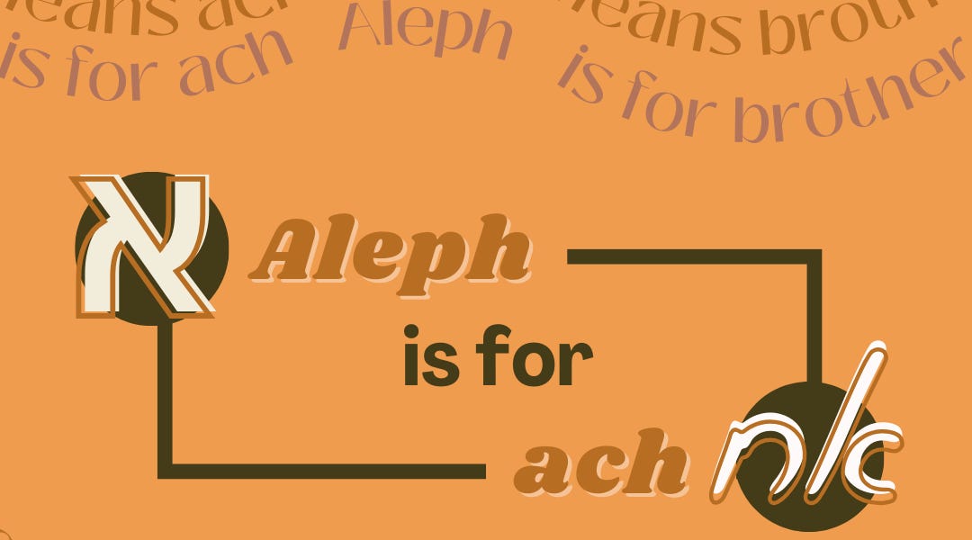What does brother (אח | ach) mean in the Hebrew Bible?