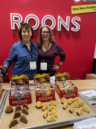 Carol and Jenn at ROONS booth Carol and Jenn at ROONS booth