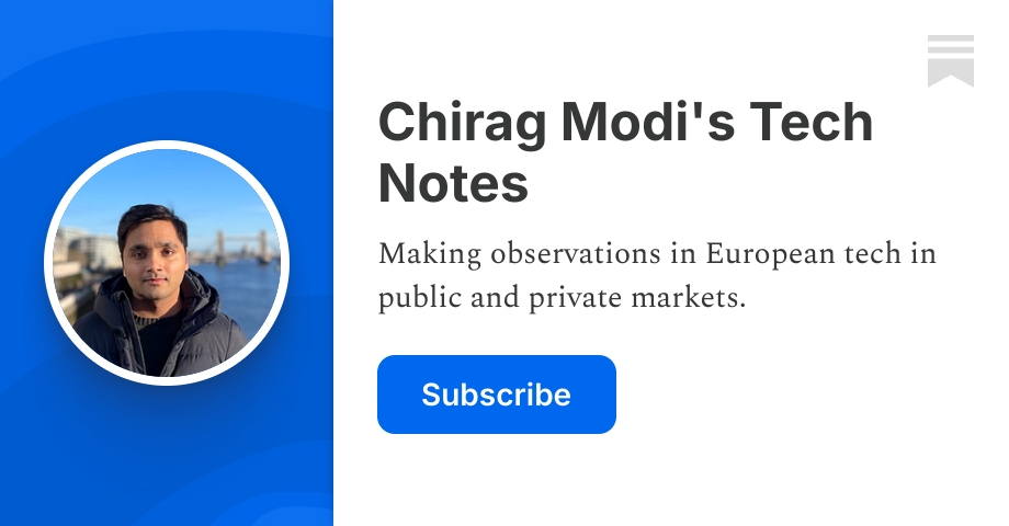 Chirag Modi's Tech Notes | Substack