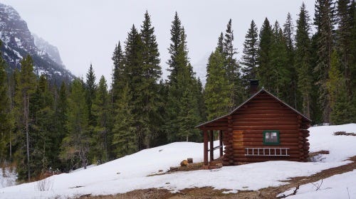 Cabin with a view