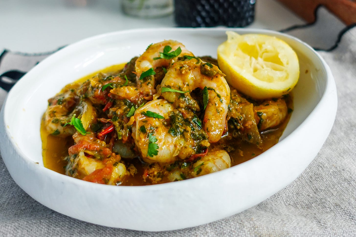 C for Chermoula Sauce - by Lina J - The Lebanese Plate