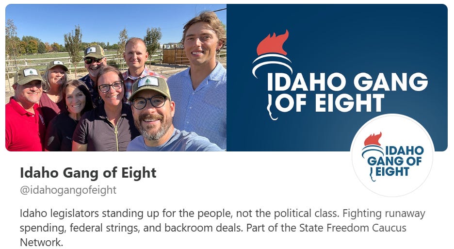 Idaho Politics — When Government Becomes God.