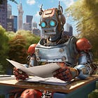 Read your writing in a robot voice